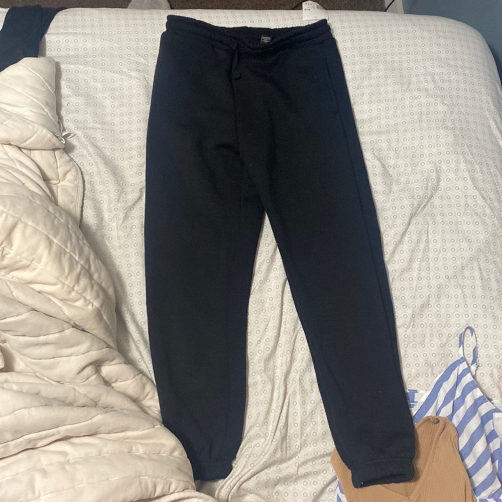 Kids black forever 21 sweatpants
